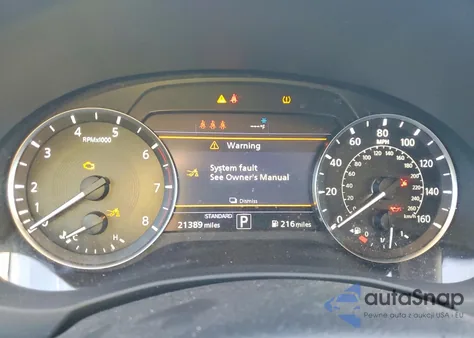 2023 Infiniti Qx50 Luxe z USA, uszkodzony, nr VIN 3PCAJ5BA8PF123674